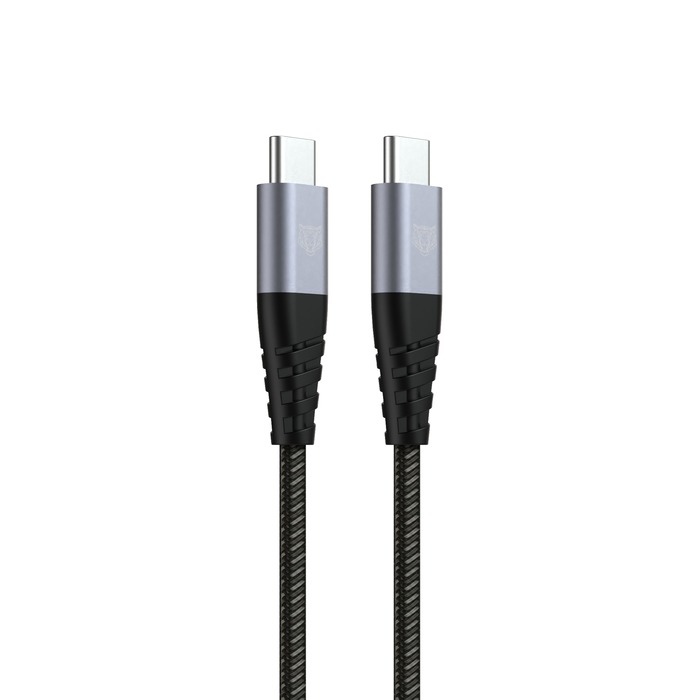CAVO DI ALIMENTAZIONE TIGER ULTRA RESISTENTE USB-C 2M GRIGIO