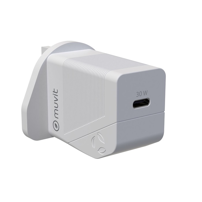 CHARGEUR SECTEUR PD 30W USB C UK