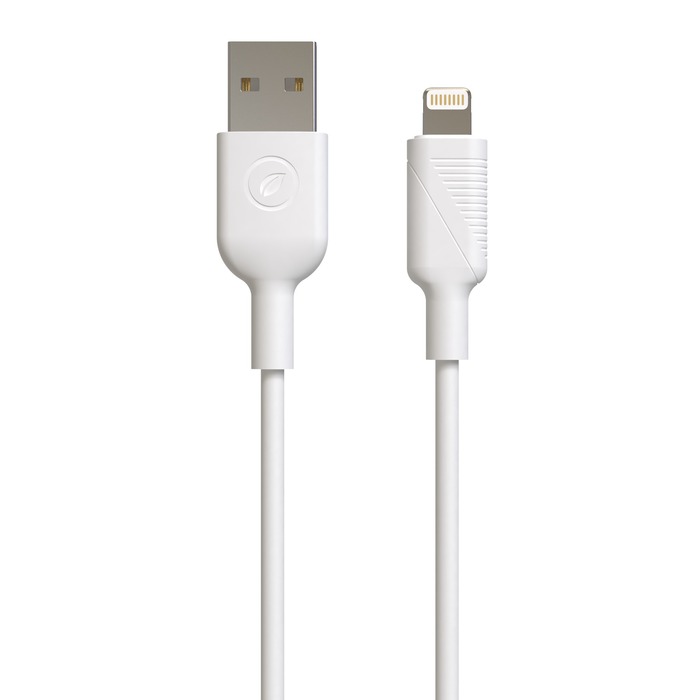CABLE USB A/LIGHTNING MFI 1.2M BLANC