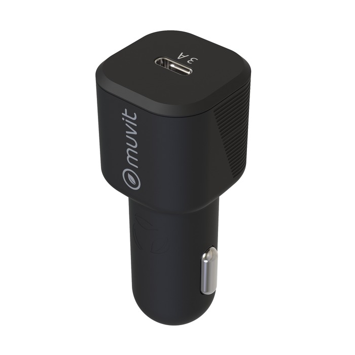 PD 18W CAR CHARGER PACK + USB-C CABLE BLACK