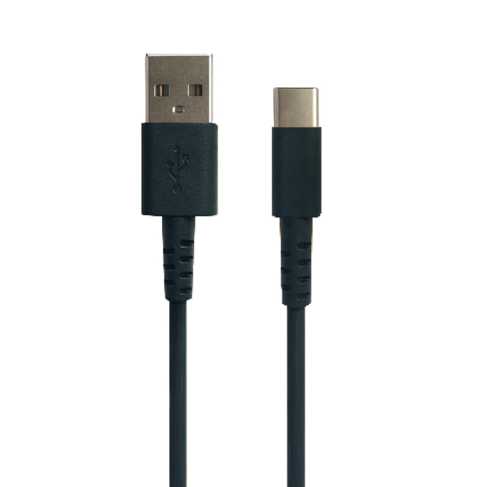 PACK CHARGEUR VOITURE 2A + CABLE USB C 1M NOIR