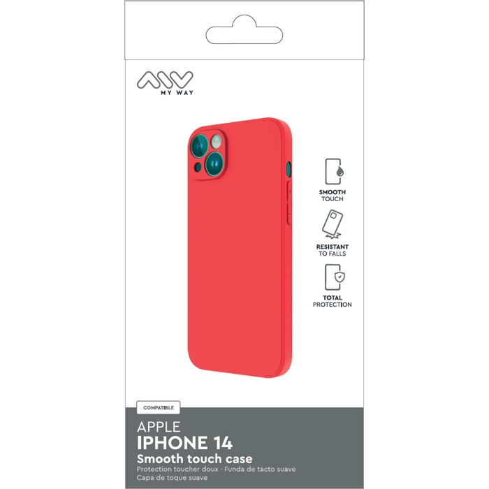 myway funda compatible con Apple iPhone 12 Pro Max + protector