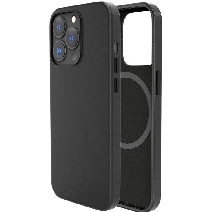 IPHONE 14 PRO NERO PELLE TOUCH CASE MAG