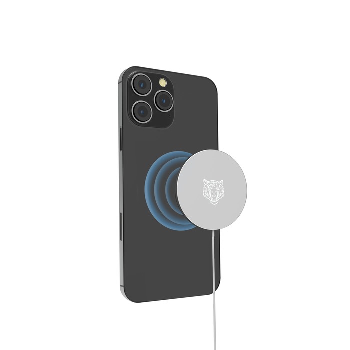 CARICATORE MAGNETICO WIRELESS TIGER POWER MAGSAFE