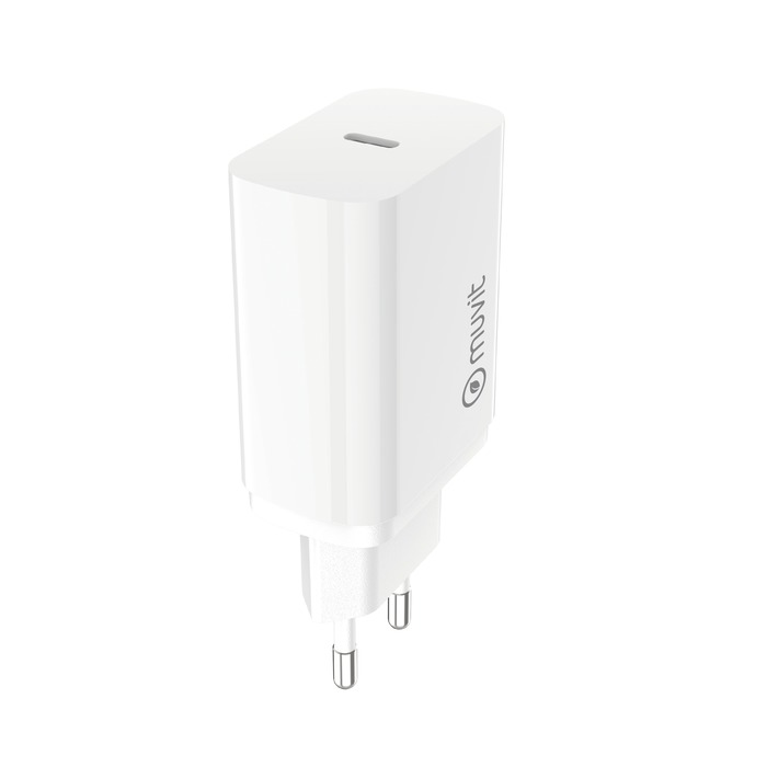 MAINS CHARGER PD 30W USB-C WHITE
