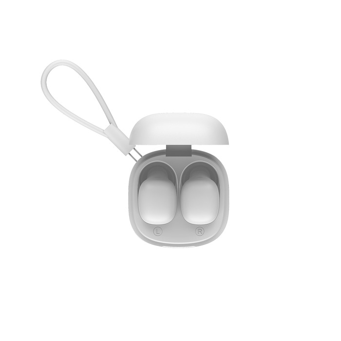 EARBUDS BLUETOOTH BUBBLE BLANC
