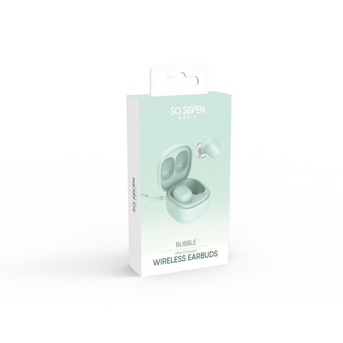 EARBUDS BLUETOOTH BUBBLE MENTHE