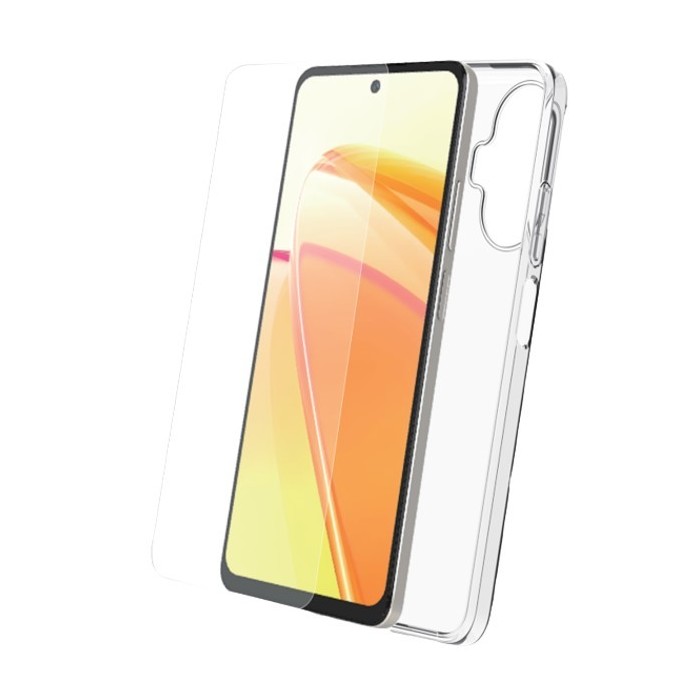 STARTER PACK COQUE SOUPLE + VERRE TREMPE REALME C55
