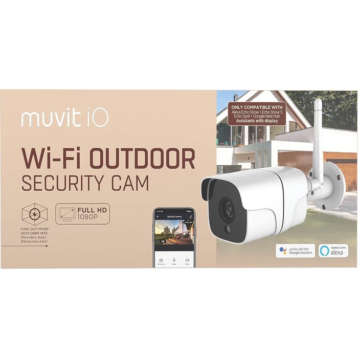 CAMARA DE SEGURIDAD WIFI 1080P FULL HD