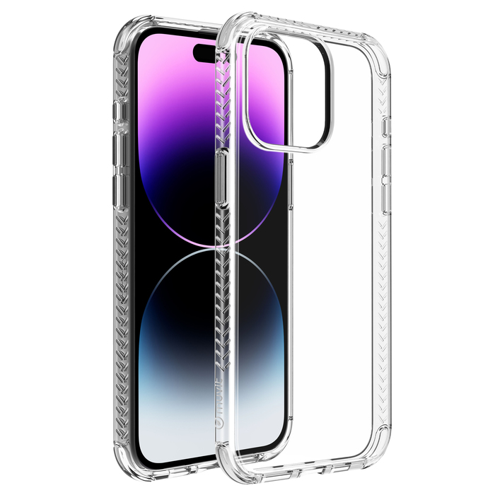 IPHONE 15 PRO MAX TRANSPARENT REINFORCED SHELL 3M