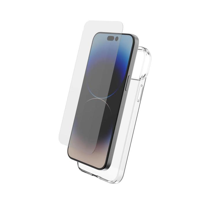 PACK IPHONE 15 PLUS SOFT SHELL + CRISTAL TEMPLADO