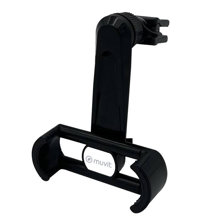 SUPPORT VOITURE GRIP 360+ GRILLE D'AERATION DEPORTE EN PLASTIQUE RECYCLE POUR MOBILES 80MM MAX