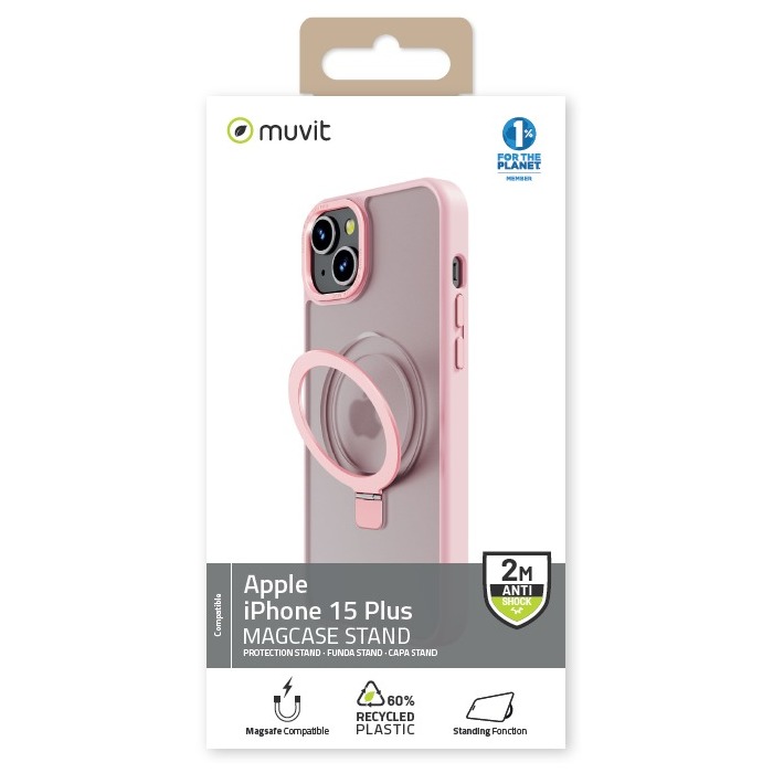 MAGSAFE STAND PINK IPHONE 15 PLUS