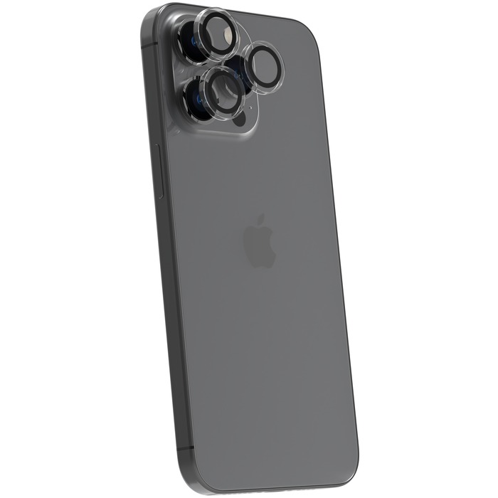 TIGER GLASS PLUS CAMERA RING TRANSPARENT IPHONE 15 PRO/15 PRO MAX