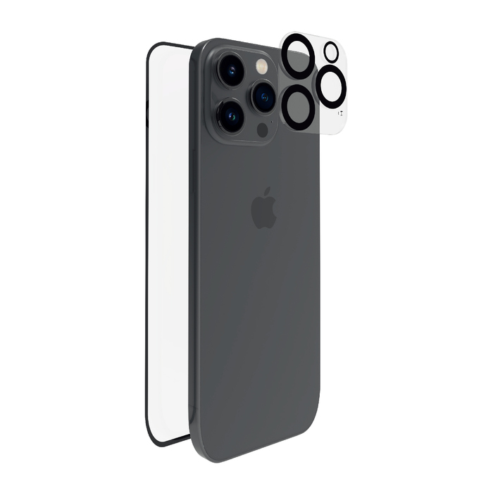 TIGER GLASS PLUS PACK CAMERA LENS + VT RECYCLE IPHONE 14 PRO