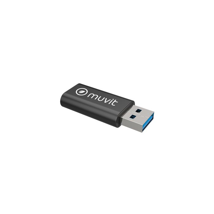 USB DATA BLOCKER FAST CHARGE USB-A RECYCLED ALUMINIUM