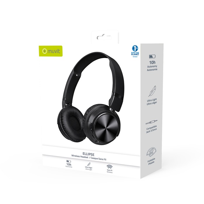 ELLIPSE AURICULAR BLUETOOTH NEGRO