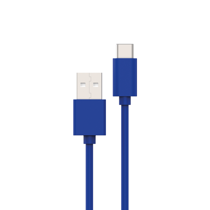 CABLE USB-A USB-C 1M BLEU