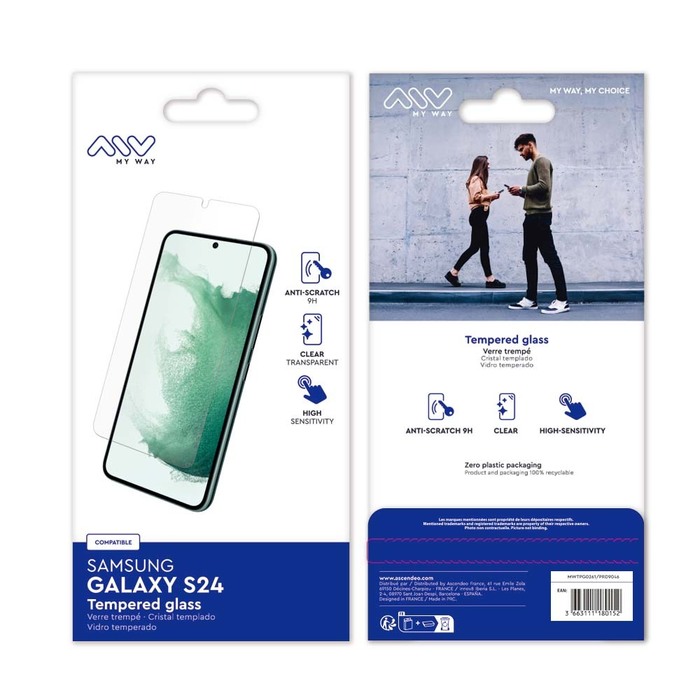 VERRE TREMPE SAMSUNG GALAXY S25/S24