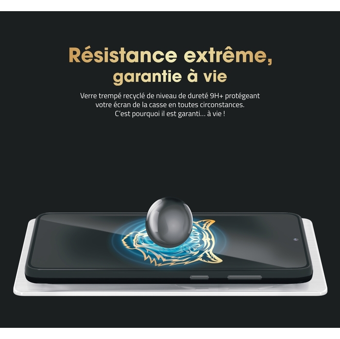 TIGER GLASS PLUS VERRE TREMPE RECYCLE SAMSUNG GALAXY A25 5G