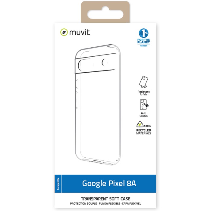 COQUE SOUPLE TRANSPARENTE GOOGLE PIXEL 8A