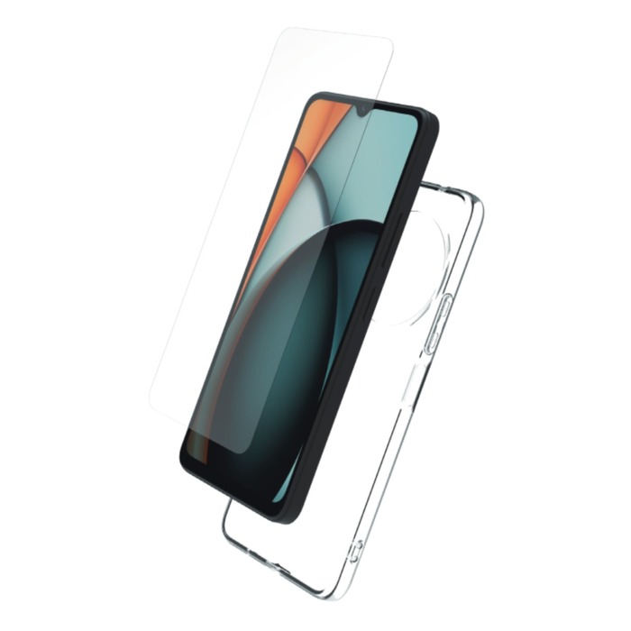 STARTER PACK COQUE SOUPLE + VERRE TREMPE XIAOMI REDMI A3