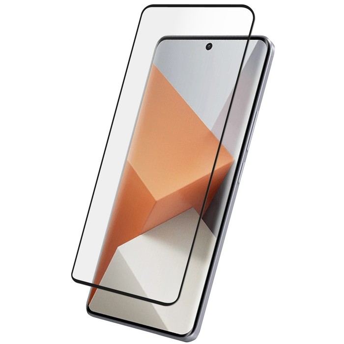 Verre trempé incurvé à colle complète Xiaomi Redmi Note 13 Pro Plus  fonctionne avec empreinte digitale