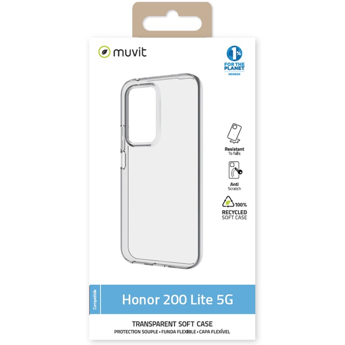 COQUE SOUPLE TRANSPARENTE HONOR 200 LITE 5G