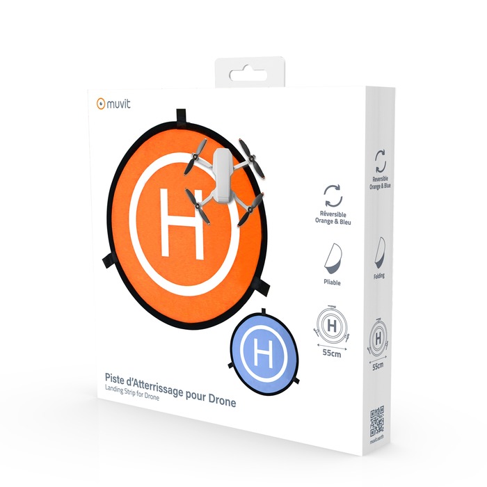 PISTE D'ATTERRISSAGE DRONE 55CM