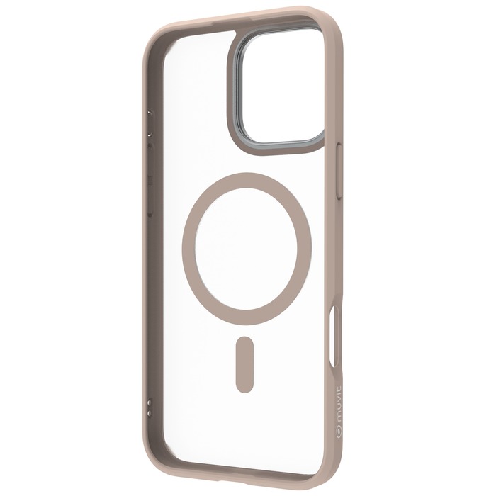 MUVIT FRANCE COQUE MAGSAFE 2M MAT FROST BEIGE IPHONE 16 PRO MAX