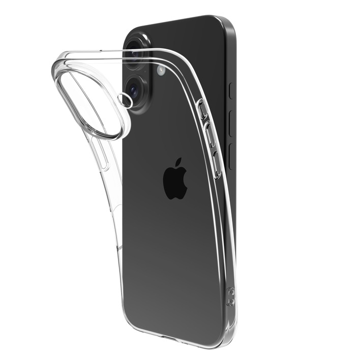 FUNDA IPHONE 16 TRANSPARENTE