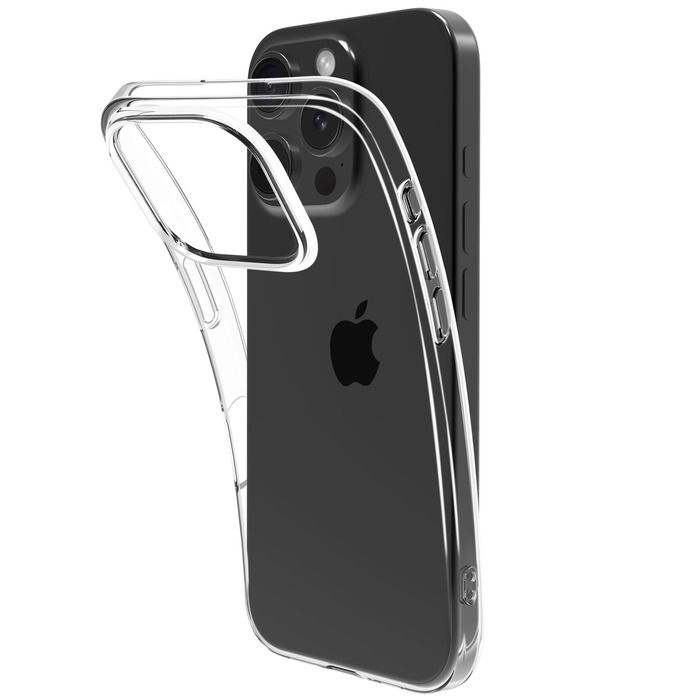 FUNDA BLANDA TRANSPARENTE IPHONE 16 PRO MAX