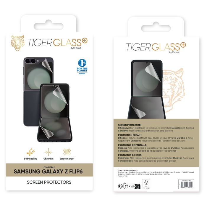 TIGER GLASS PLUS FILM SAMSUNG GALAXY Z FLIP6