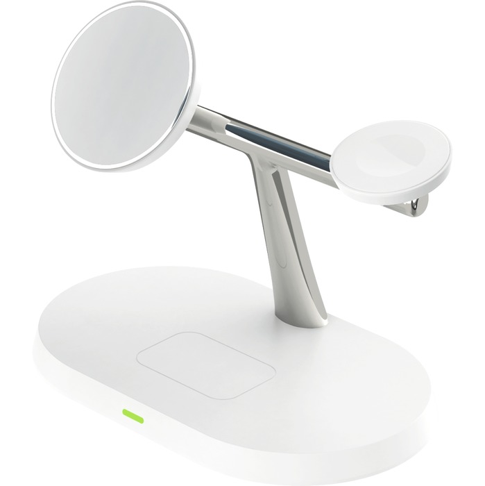 CHARGEUR SANS FIL STAND 3 EN 1 MAGSAFE BLANC