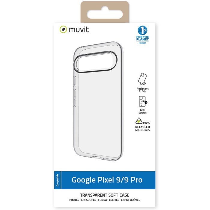 COQUE SOUPLE TRANSPARENTE GOOGLE PIXEL 9/9 PRO