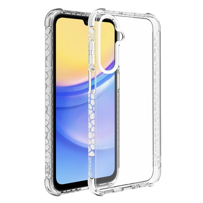 MUVIT FRANCE CARCASA TRANSPARENTE REFORZADA 3M SAMSUNG GALAXY A16 4G/5G