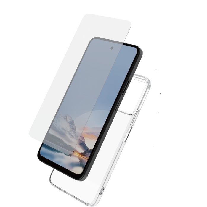 STARTER PACK COQUE SOUPLE + VERRE TREMPE HONOR 200 SMART 5G