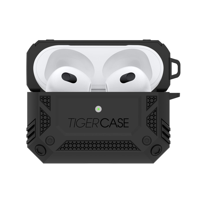 TIGER CASE LITE BOITIER ANTICHOC 2M AIRPODS 3 NOIR