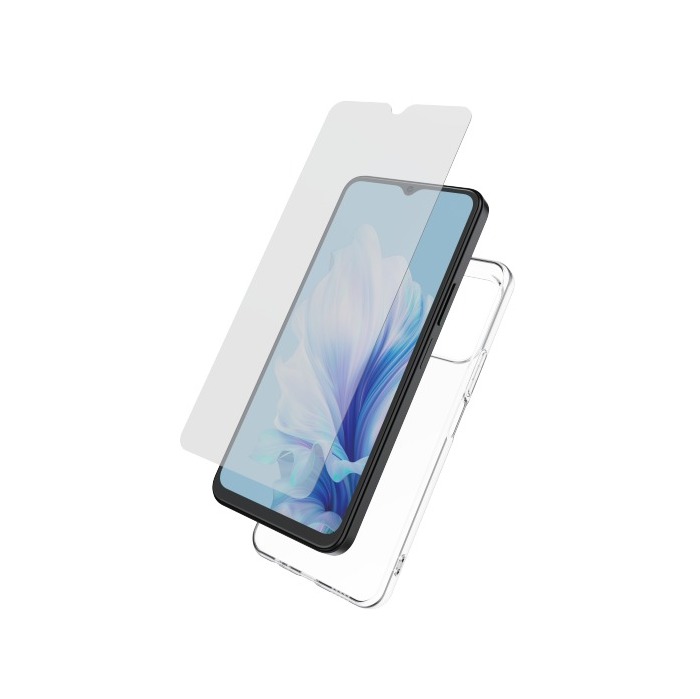 STARTER PACK COQUE SOUPLE + VERRE TREMPE HONOR X6B