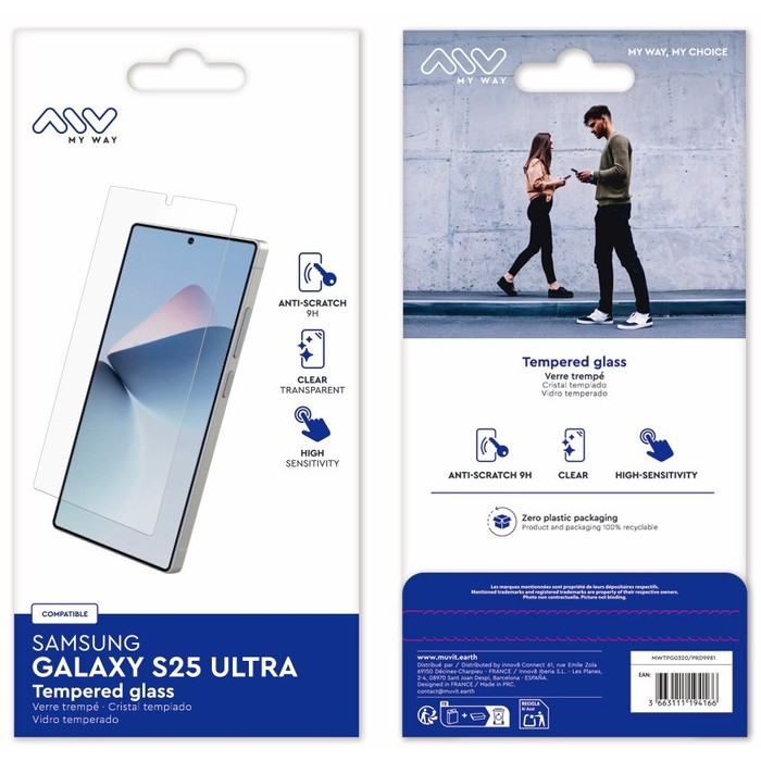VERRE TREMPE SAMSUNG GALAXY S25 ULTRA
