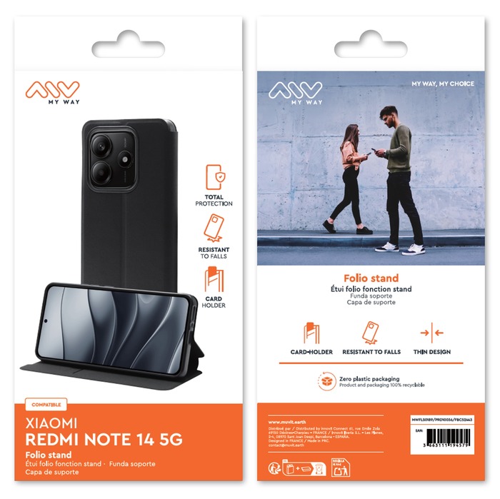 FOLIO STAND XIAOMI REDMI NOTE 14 5G