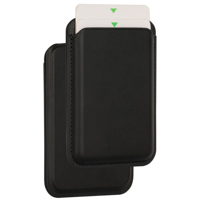 PORTE-CARTES MAGNETIQUE STAND MAGSAFE NOIR