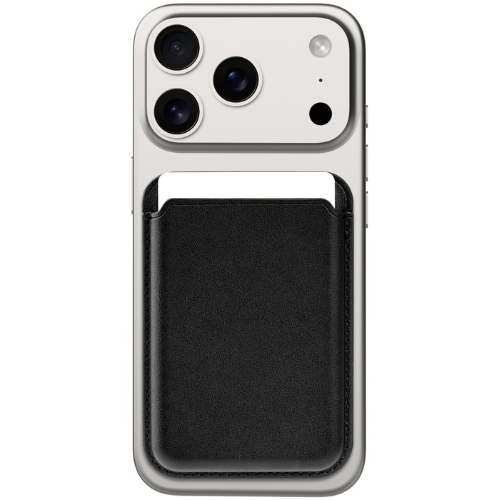 PORTE-CARTES MAGNETIQUE MAGSAFE NOIR