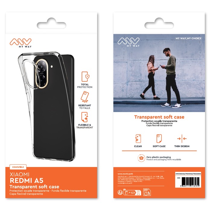 COQUE SOUPLE TRANSPARENTE XIAOMI REDMI A5
