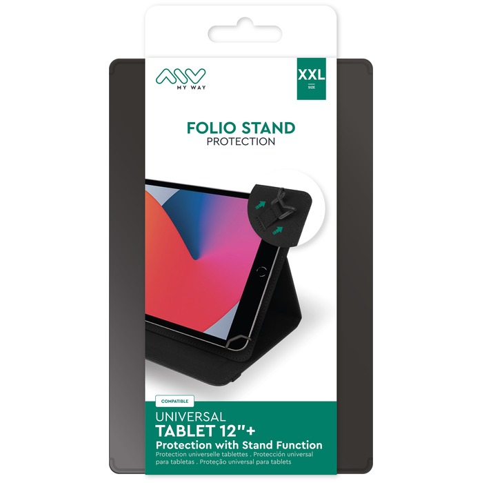 FOLIO STAND UNIVERSEL TABLETTE +12"