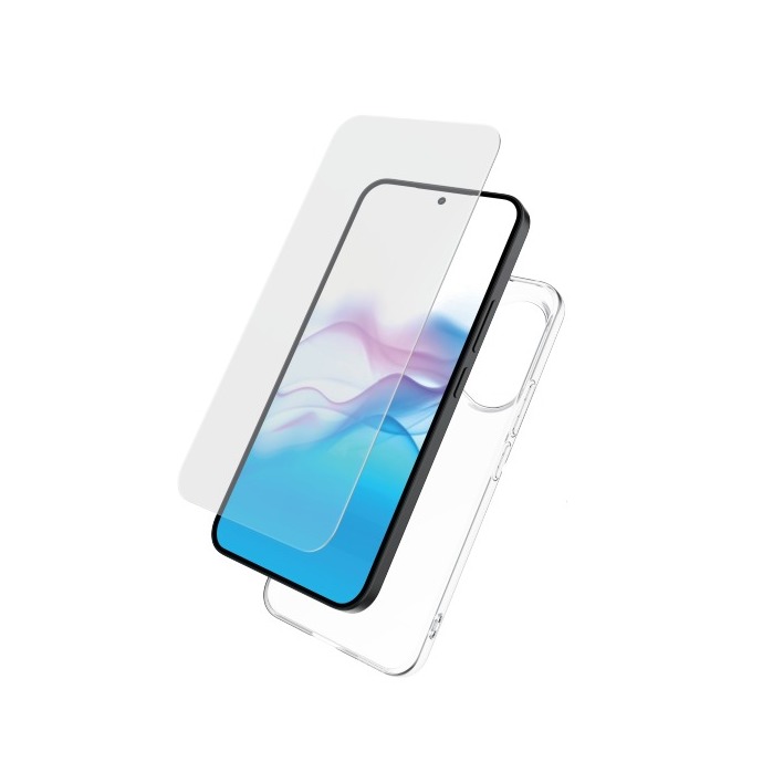 STARTER PACK COQUE SOUPLE + VERRE TREMPE HONOR 400