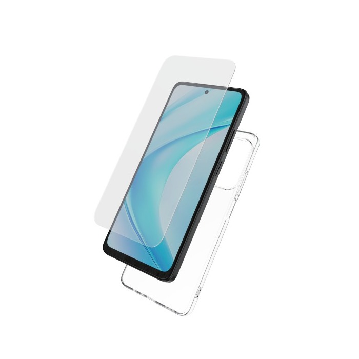 STARTER PACK COQUE SOUPLE + VERRE TREMPE OPPO A40