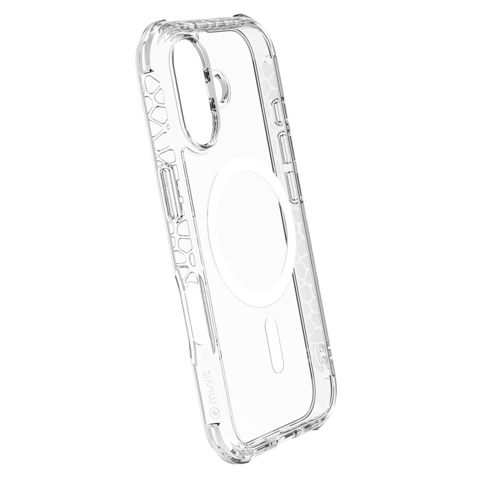 MUVIT FRANCE COQUE MAGSAFE 3M TRANSPARENTE IPHONE 17