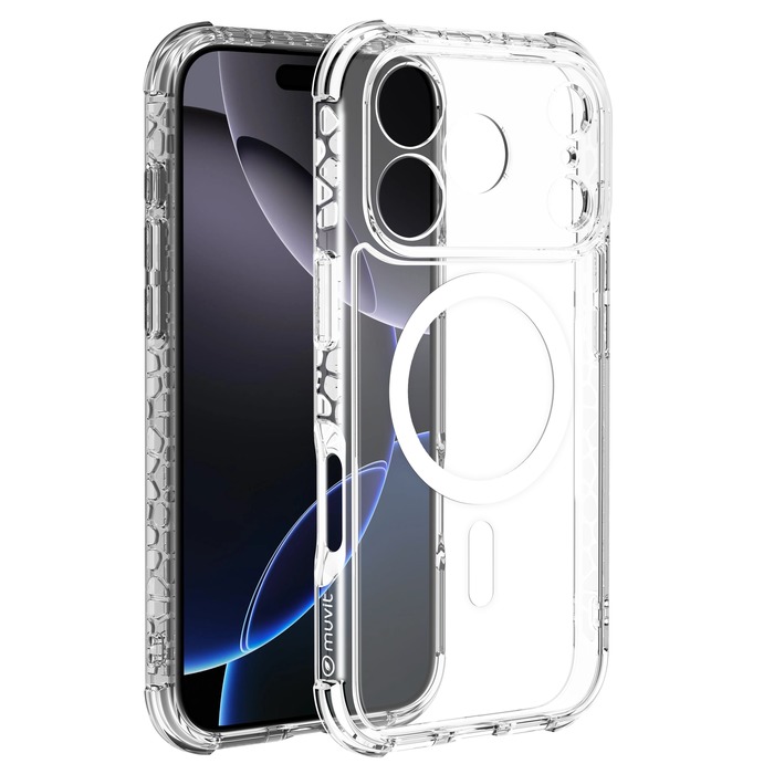 COQUE MAGSAFE 3M TRANSPARENTE IPHONE 17 PRO MAX