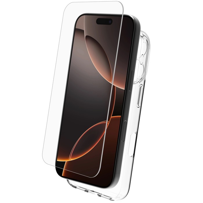 PACK COQUE SOUPLE + VERRE TREMPE IPHONE 17 PRO